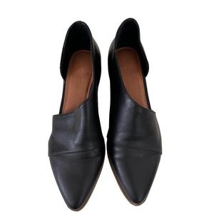 Black Ankle Side Open Boots